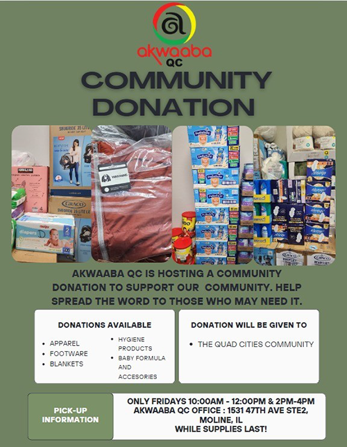 Community donation